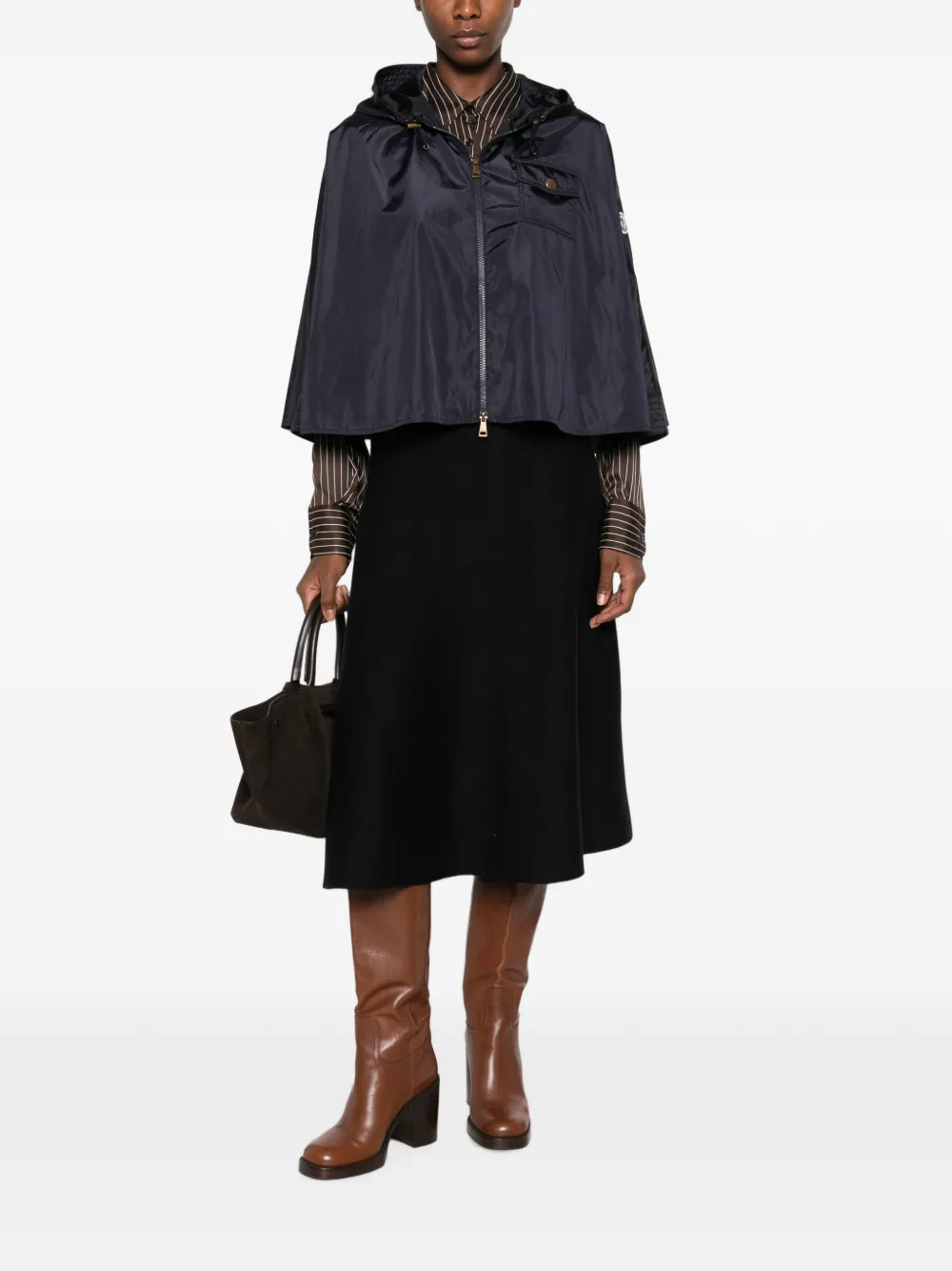 Moncler Jack met capuchon Blauw