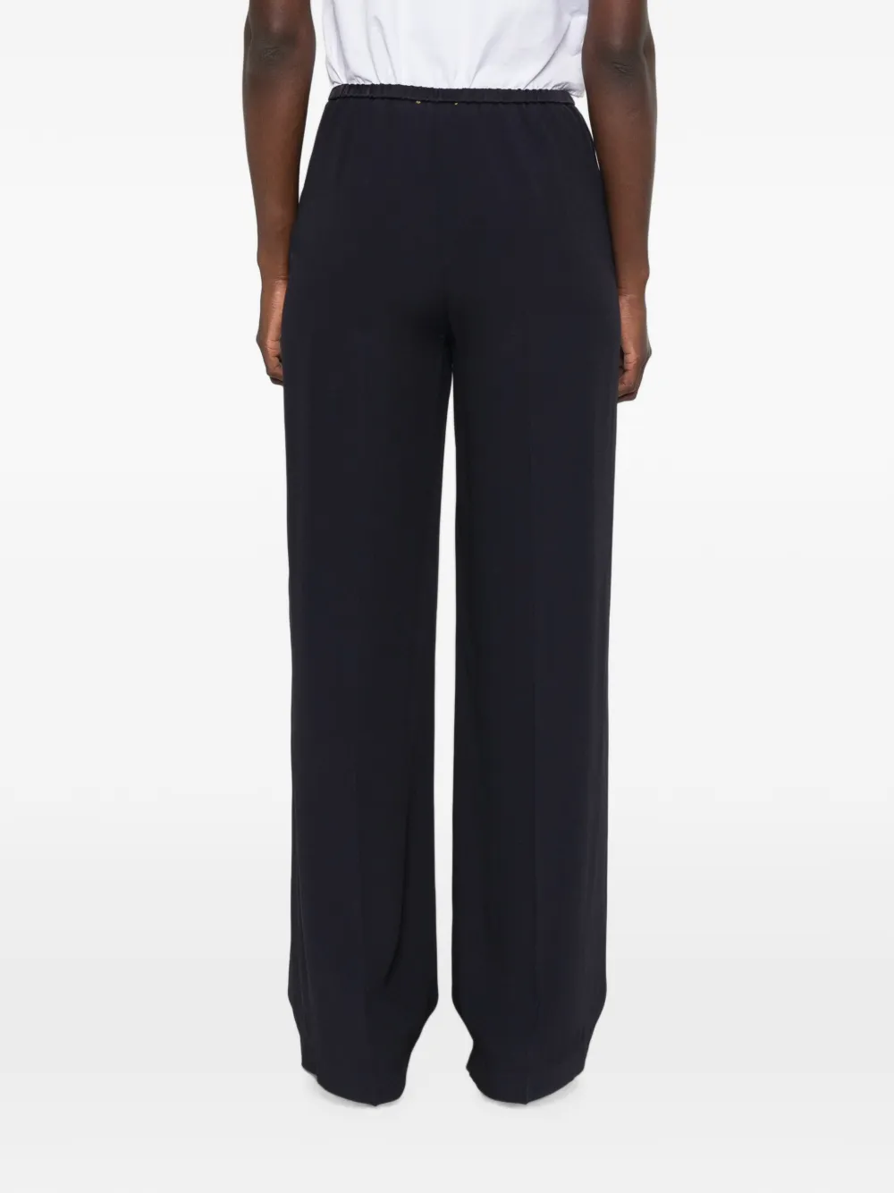 Forte Broek met gestrikte taille Blauw