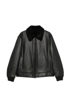 ジャケット・アウター NEIGHBORHOOD LEATHER SPORTS JACKET L Neighborhood Leather Sports Jacket | Black | FARFETCH