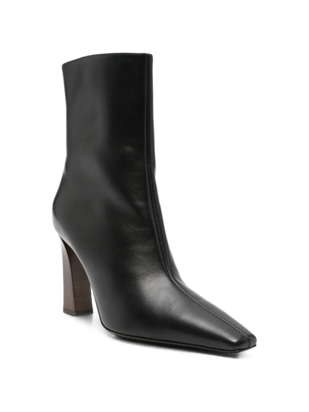 Giuseppe Zanotti pointed-toe leather ankle boots Zwart