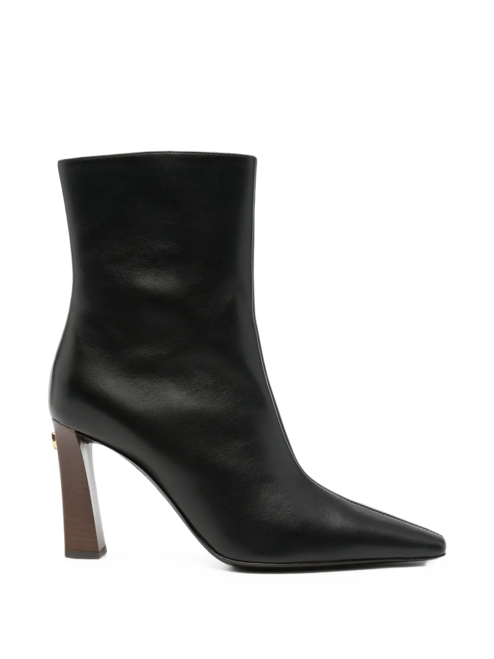 Giuseppe Zanotti pointed-toe leather ankle boots Zwart
