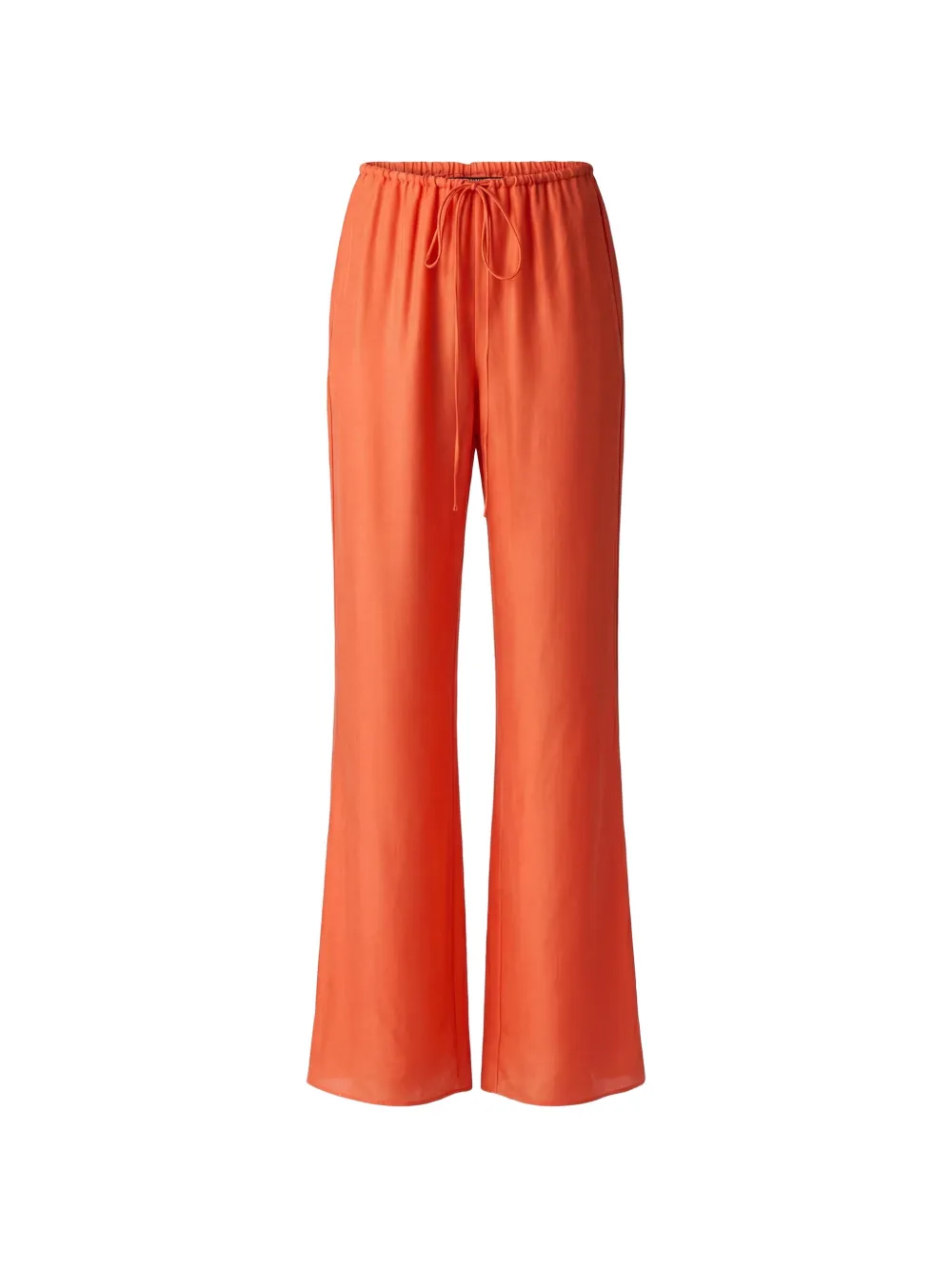 Toccin Nela drawstring flared trousers - Orange