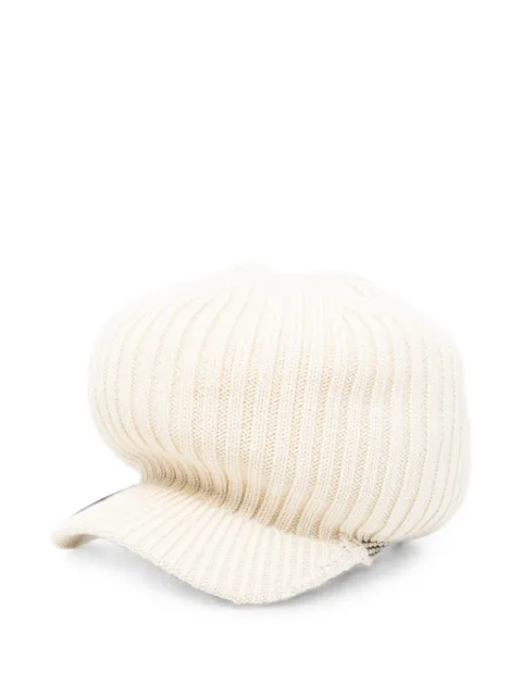 Y-3 x Wales Bonner ribbed-knit beanie hat