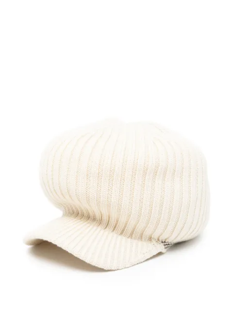 Y-3 x Wales Bonner ribbed-knit beanie hat
