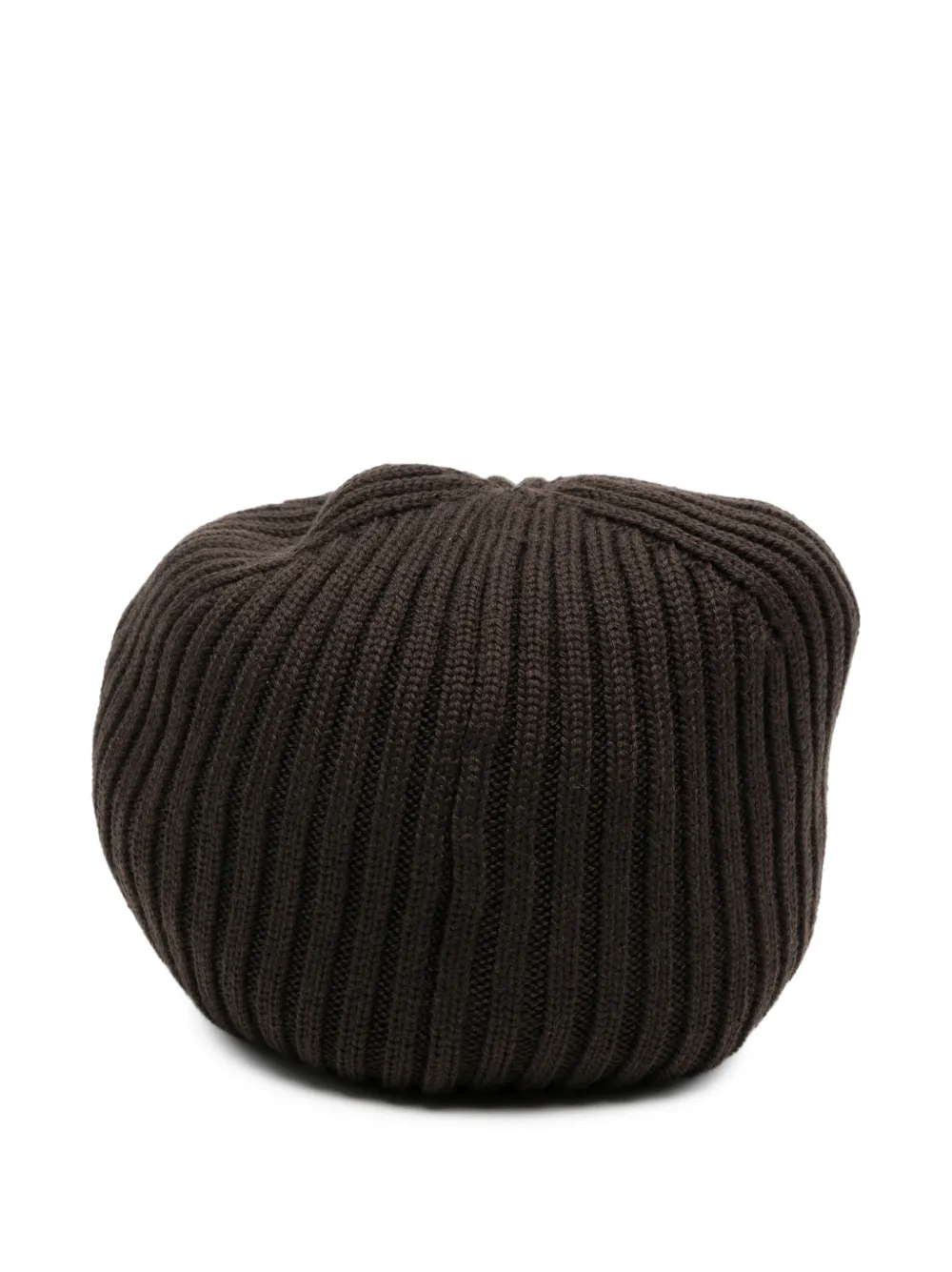 adidas x Wales Bonner ribbed-knit peaked hat Bruin