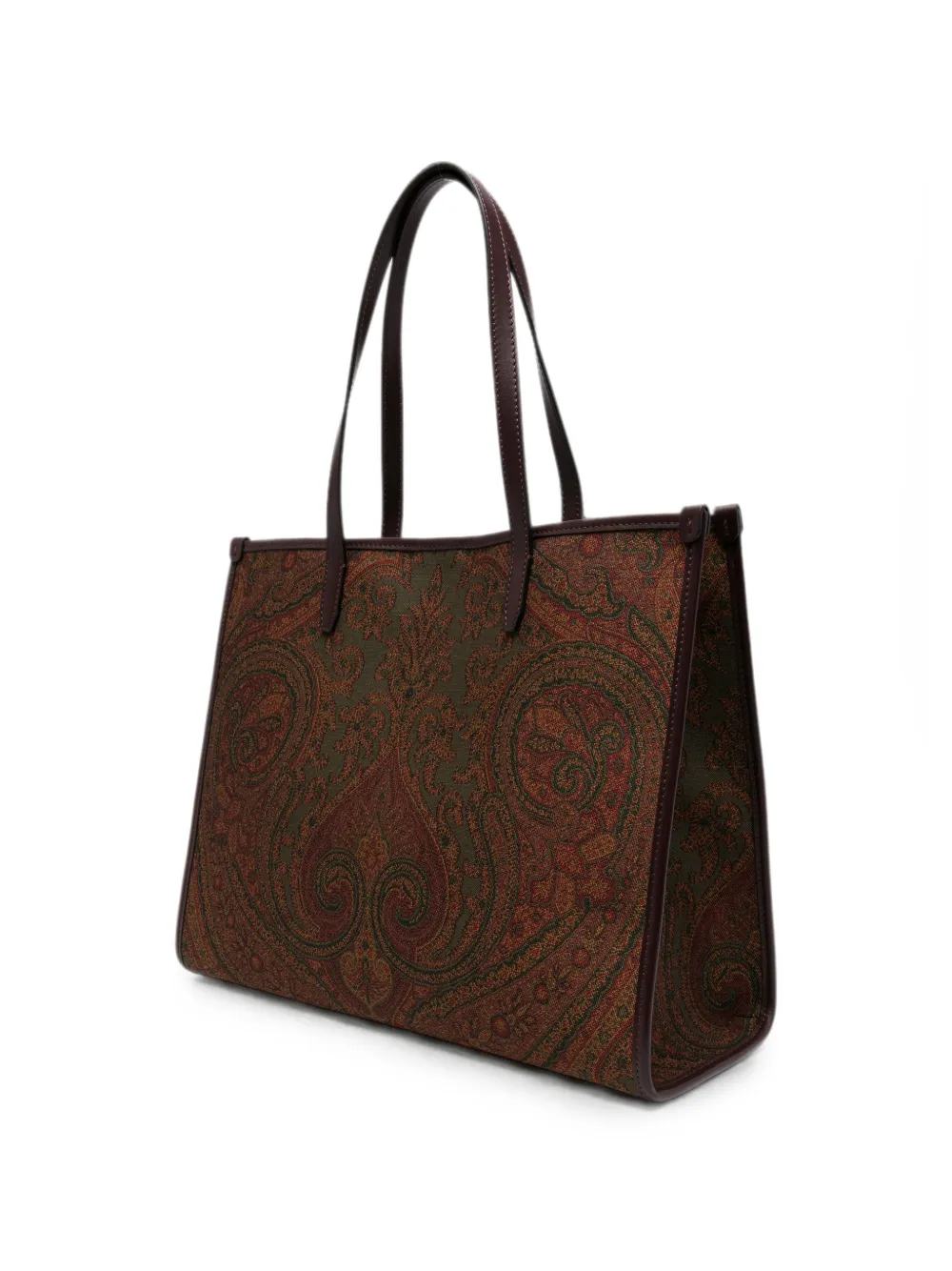 ETRO Shopper met paisley-print Bruin