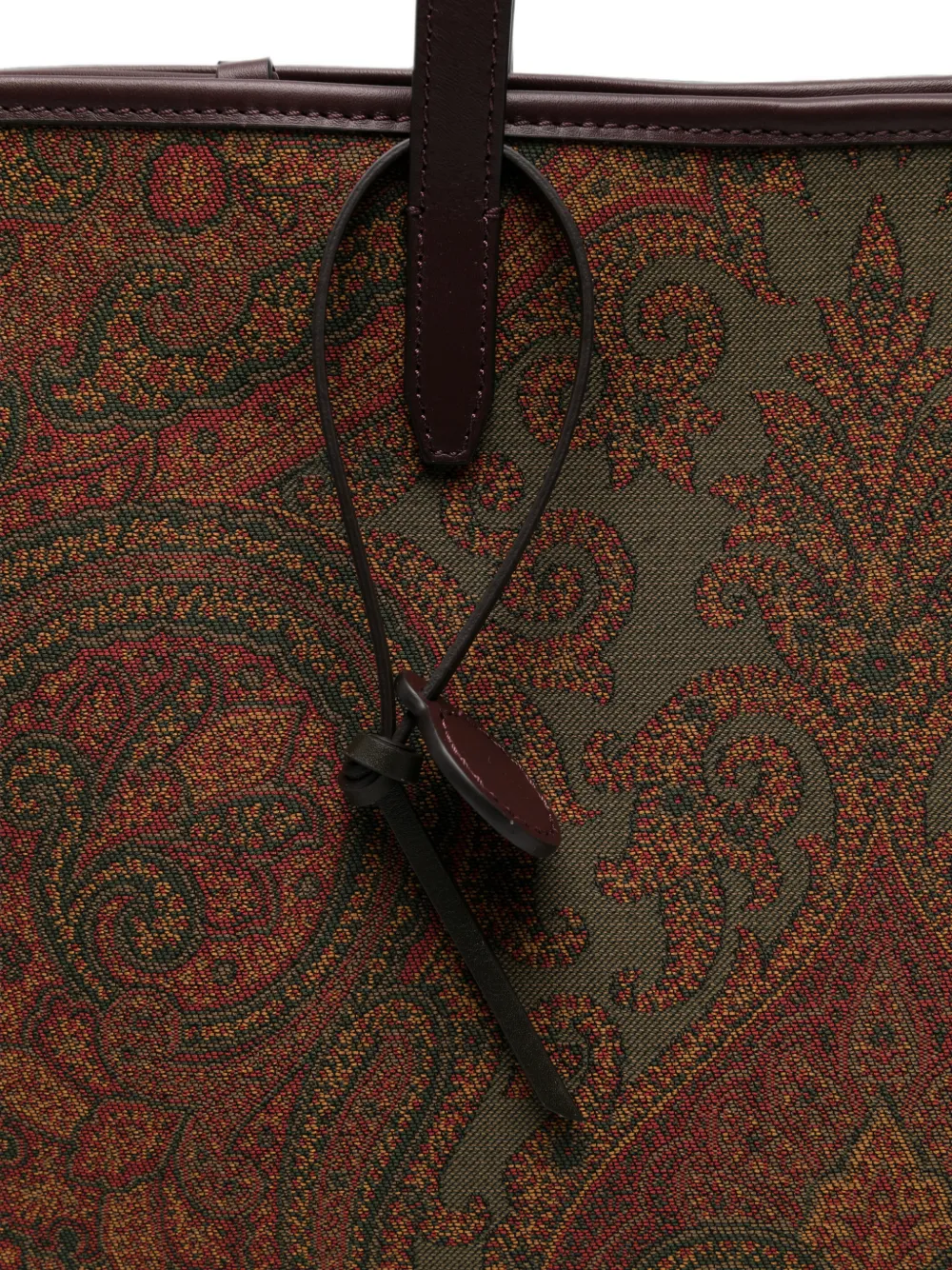 ETRO Shopper met paisley-print Bruin
