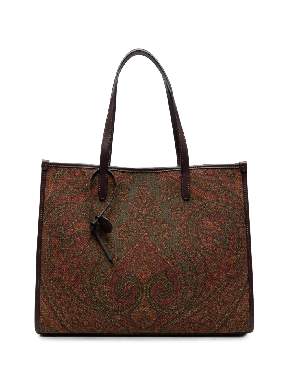 ETRO Paisley-print tote bag - Marrone