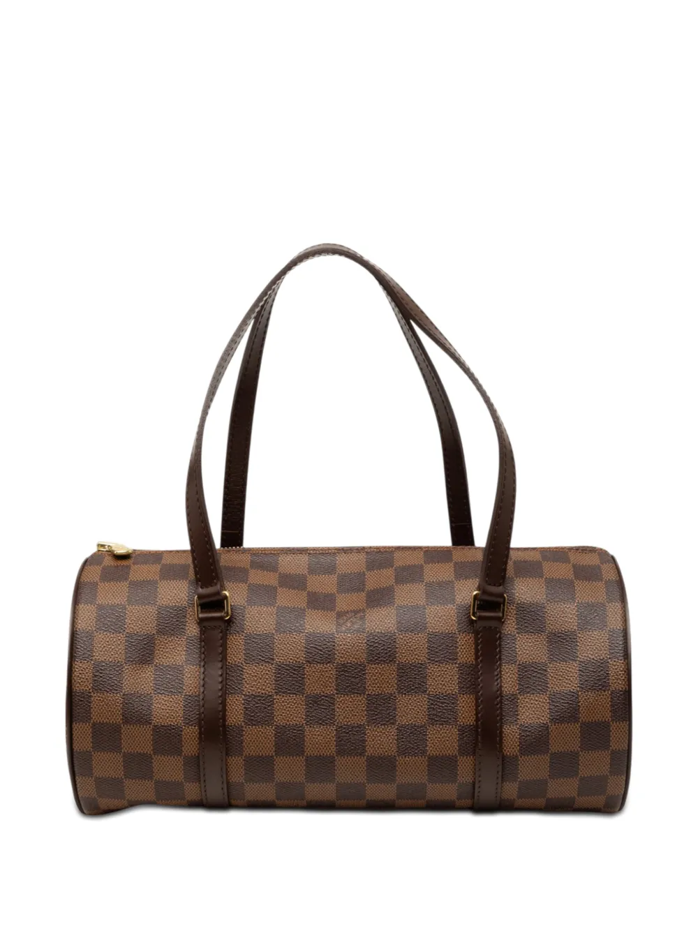 Louis Vuitton Pre-Owned Borsa a mano Papillon 30 in tela Damier Ebène 2006 - Marrone