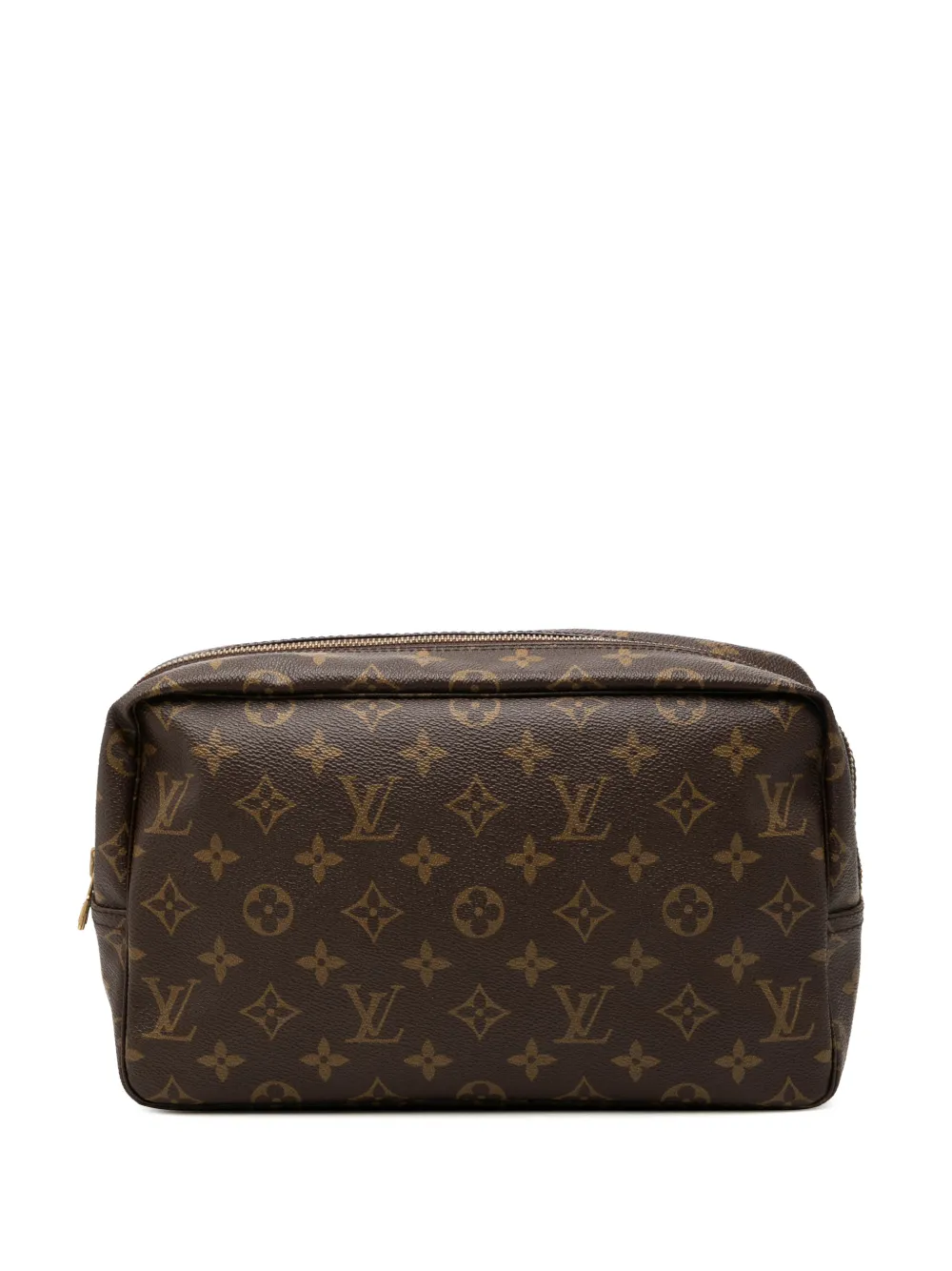 Louis Vuitton Pre-Owned 1987 Trousse Toilette Clutch mit Monogramm 28cm - Braun