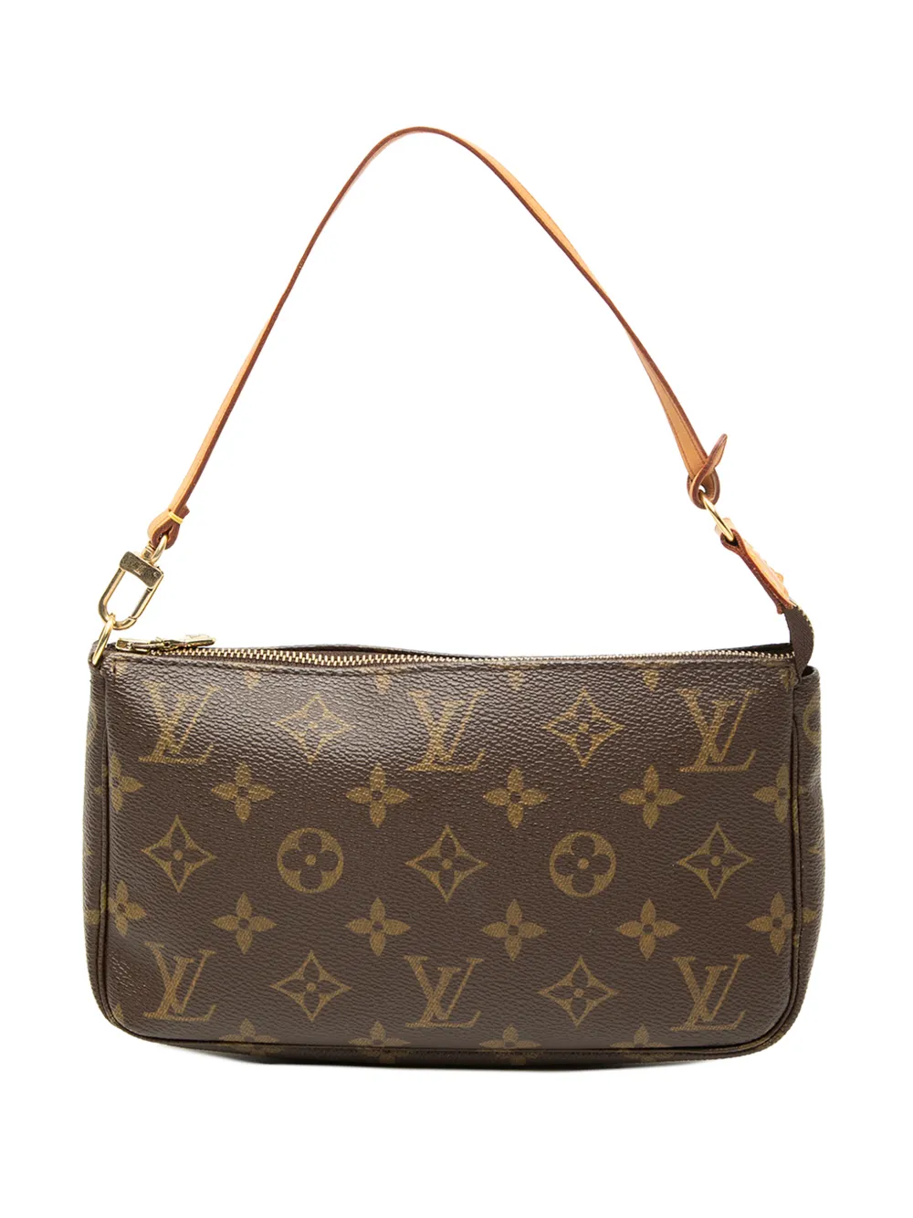 Louis Vuitton Pre-Owned Borsa a spalla Pochette Accessoires con monogramma 2004 - Marrone