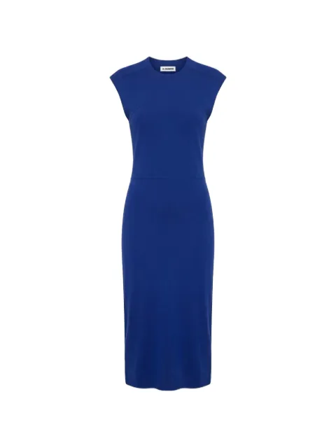 Jil Sander cut-out sleeveless midi dress