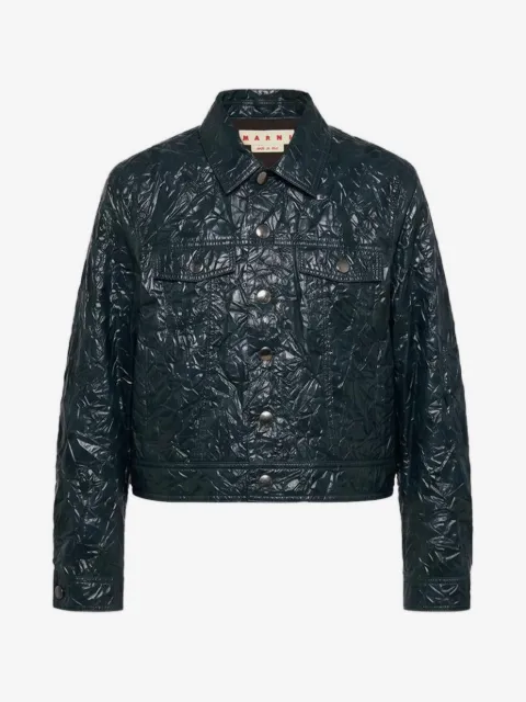 Marni button-up fitted jacket