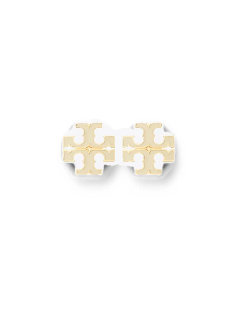 Tory Burch logo stud earrings - Oro