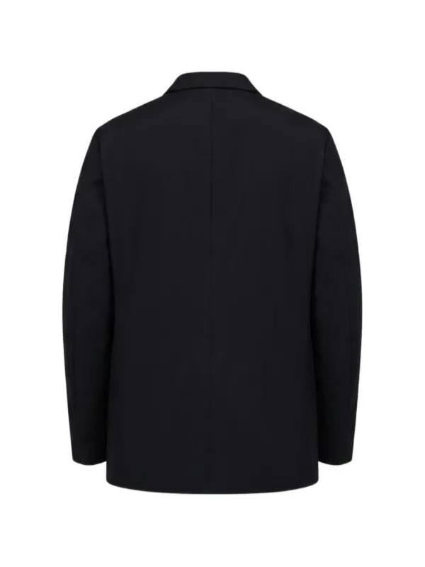 Jil Sander single-breasted patch-pocket Jacket | Blue | FARFETCH