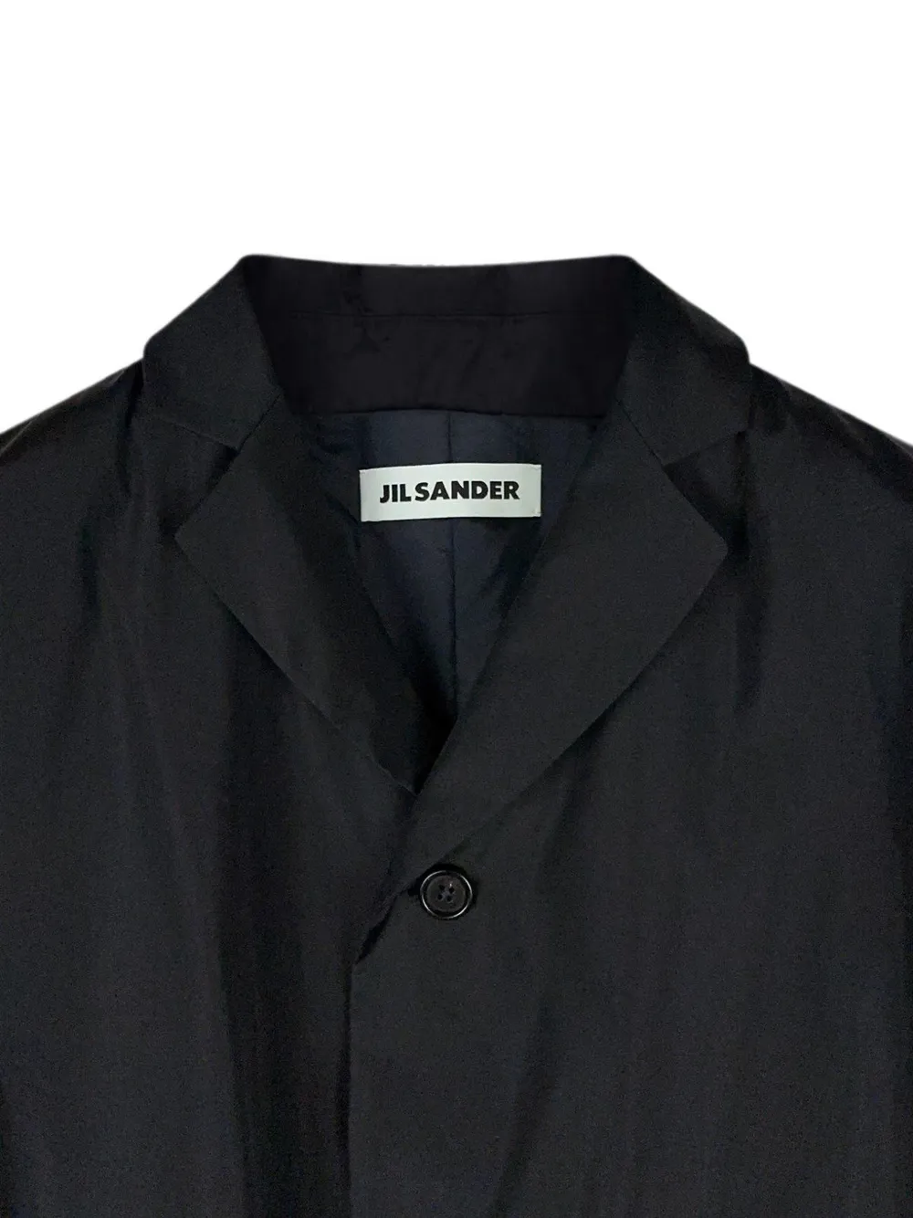 Jil Sander single-breasted patch-pocket Jacket | Blue | FARFETCH