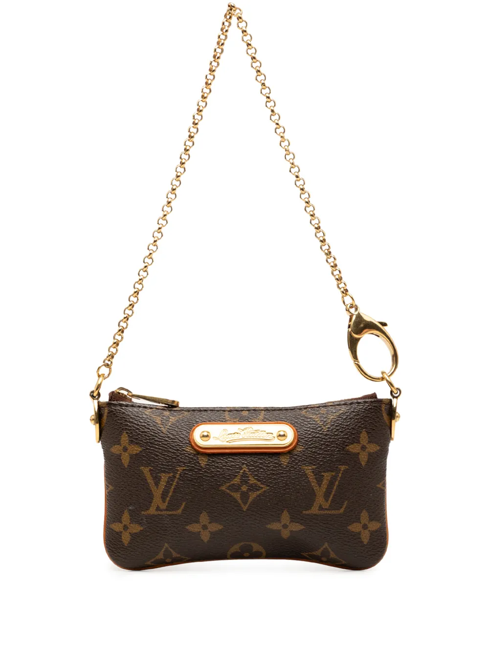 Louis Vuitton Pre-Owned 2008 Pochette Milla MM Schultertasche mit Monogramm - Braun