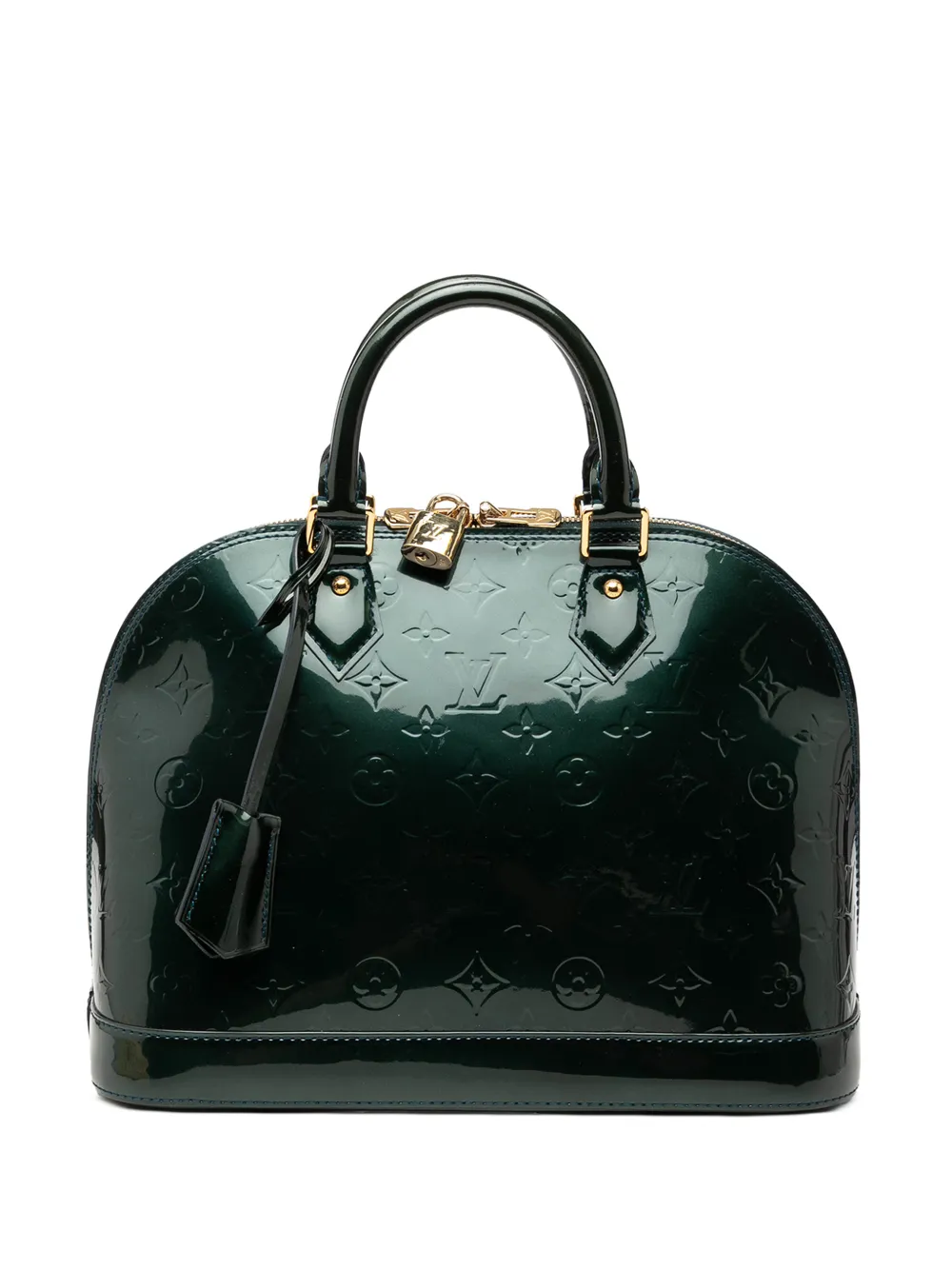 Louis Vuitton Pre-Owned Borsa a mano Monogram Vernis Alma PM 2000-2026 - Verde