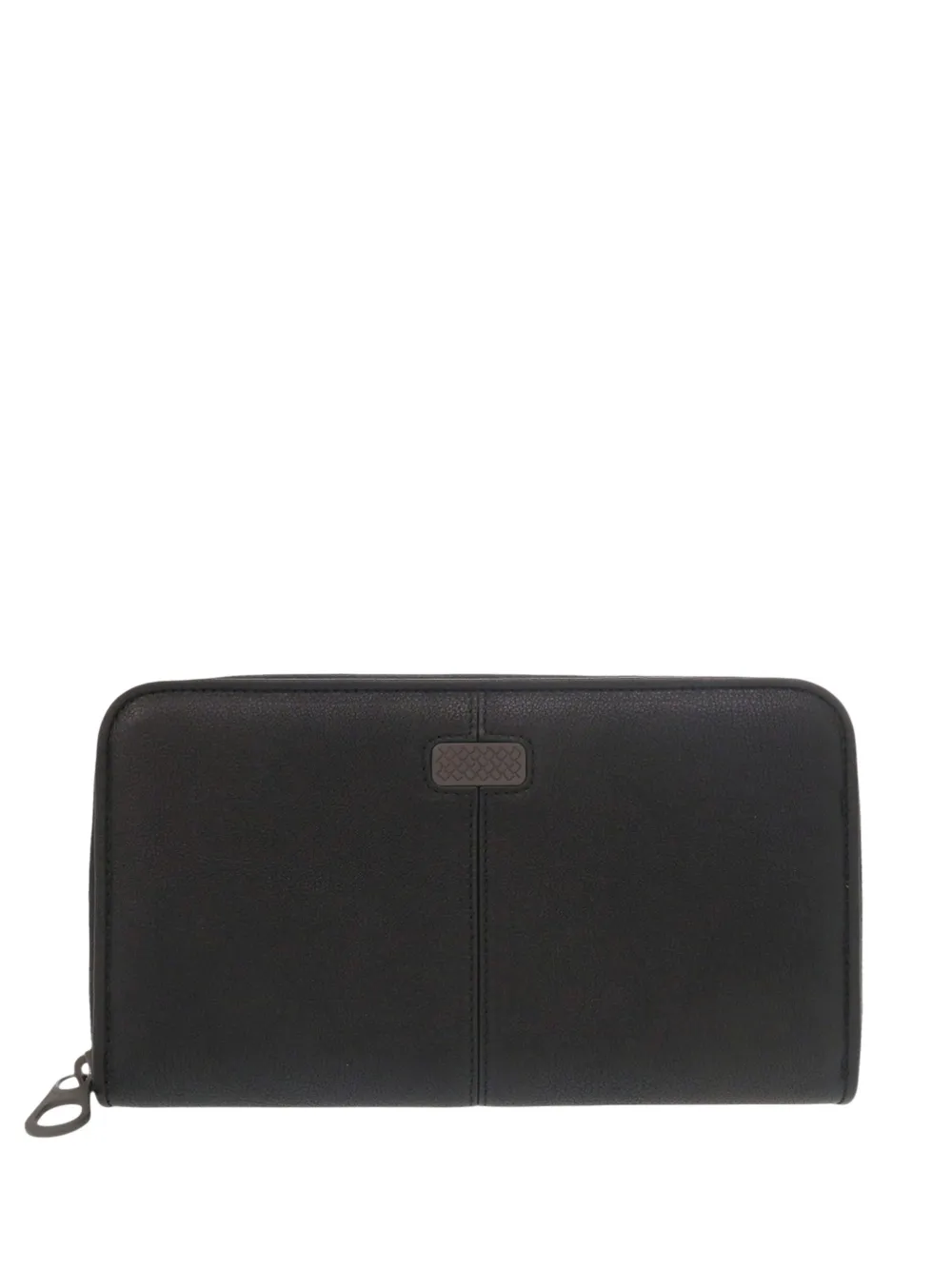 Bottega Veneta Pre-Owned Portafoglio con zip in pelle 2024-2026 - Nero