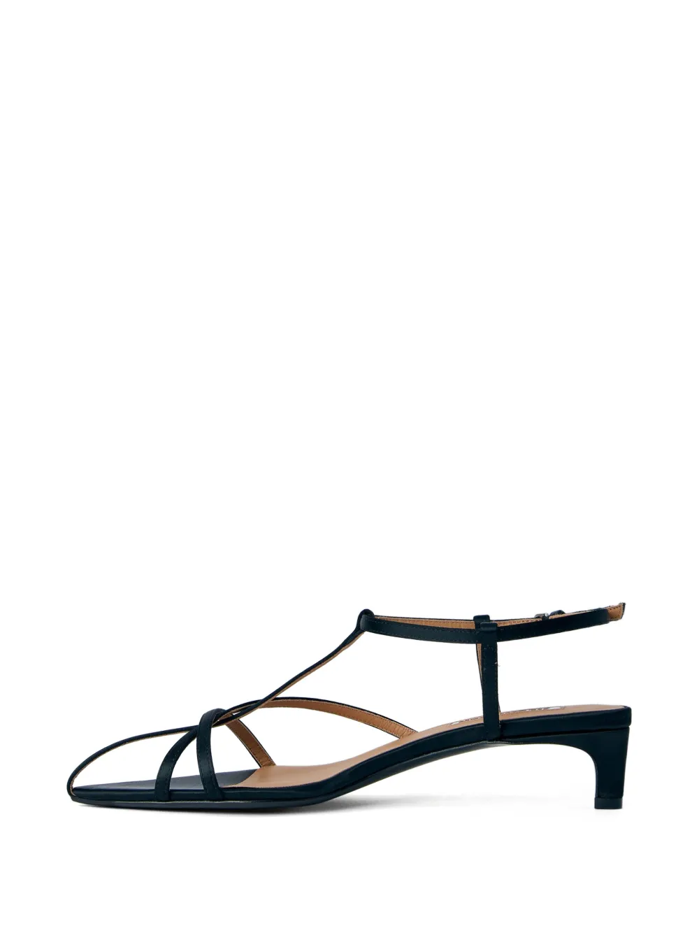 Jil Sander strappy buckle-fastening sandals Zwart