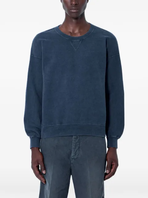 visvim ribbed-trim cotton sweater