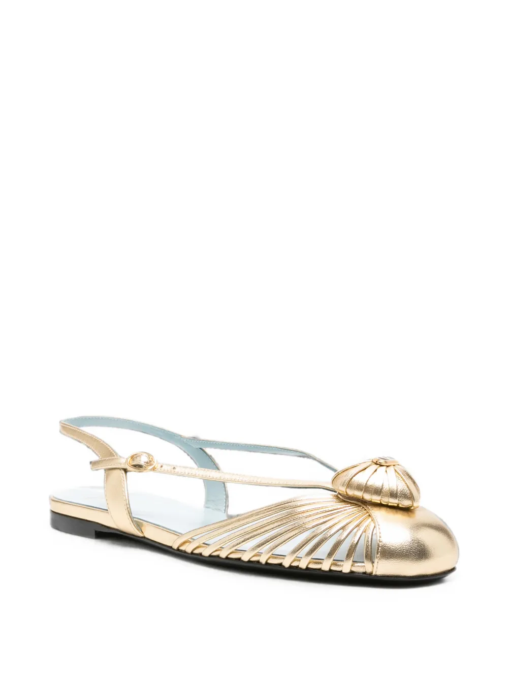 Valentino Garavani Cœur Royal pumps Goud