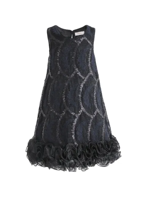 Tulleen Fiora sequin-embellished ruffled dress