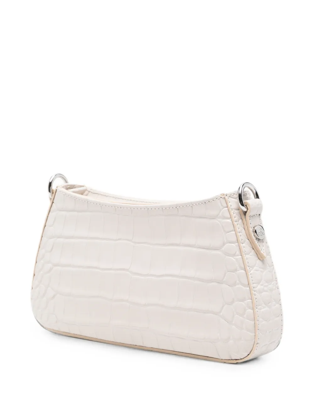 Vivienne Westwood Orb schoudertas met krokodillen-reliëf Beige