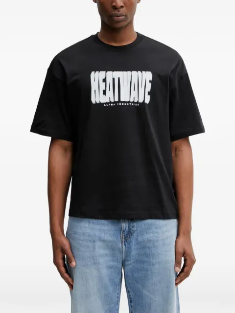Alpha Industries Heatwave logo-print T-shirt