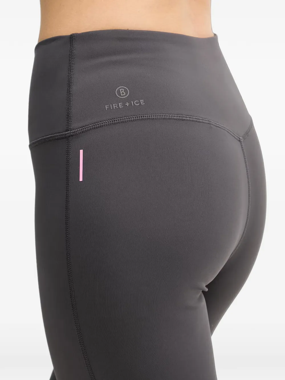 BOGNER FIRE+ICE Lathi high-waist flared legging Grijs