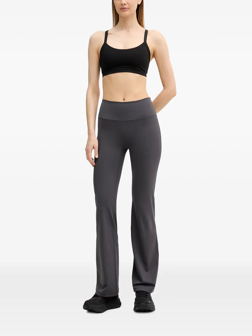 BOGNER FIRE+ICE Lathi high-waist flared legging Grijs