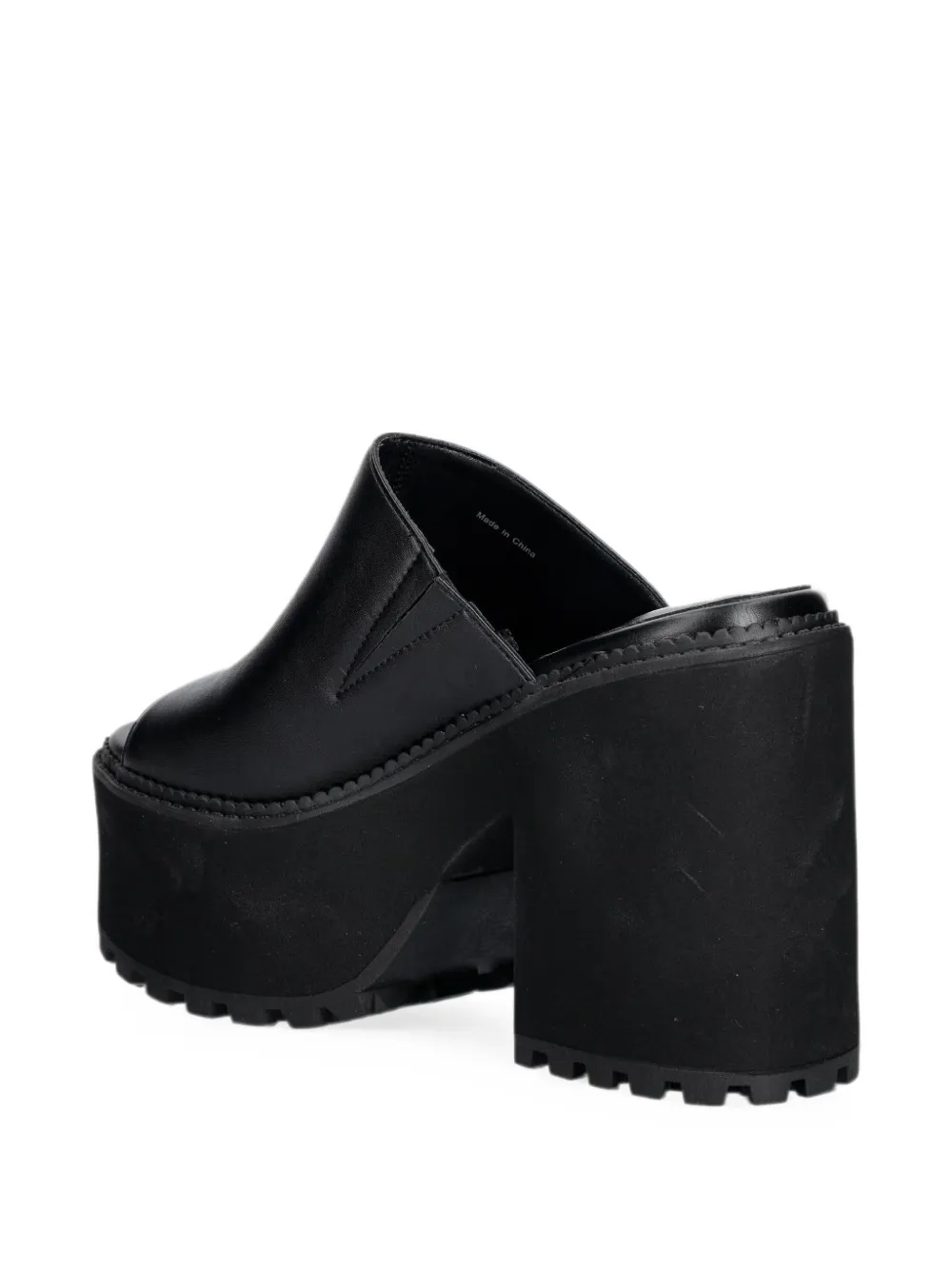 Buffalo Killah sandalen met plateauzool en chunky zool Zwart