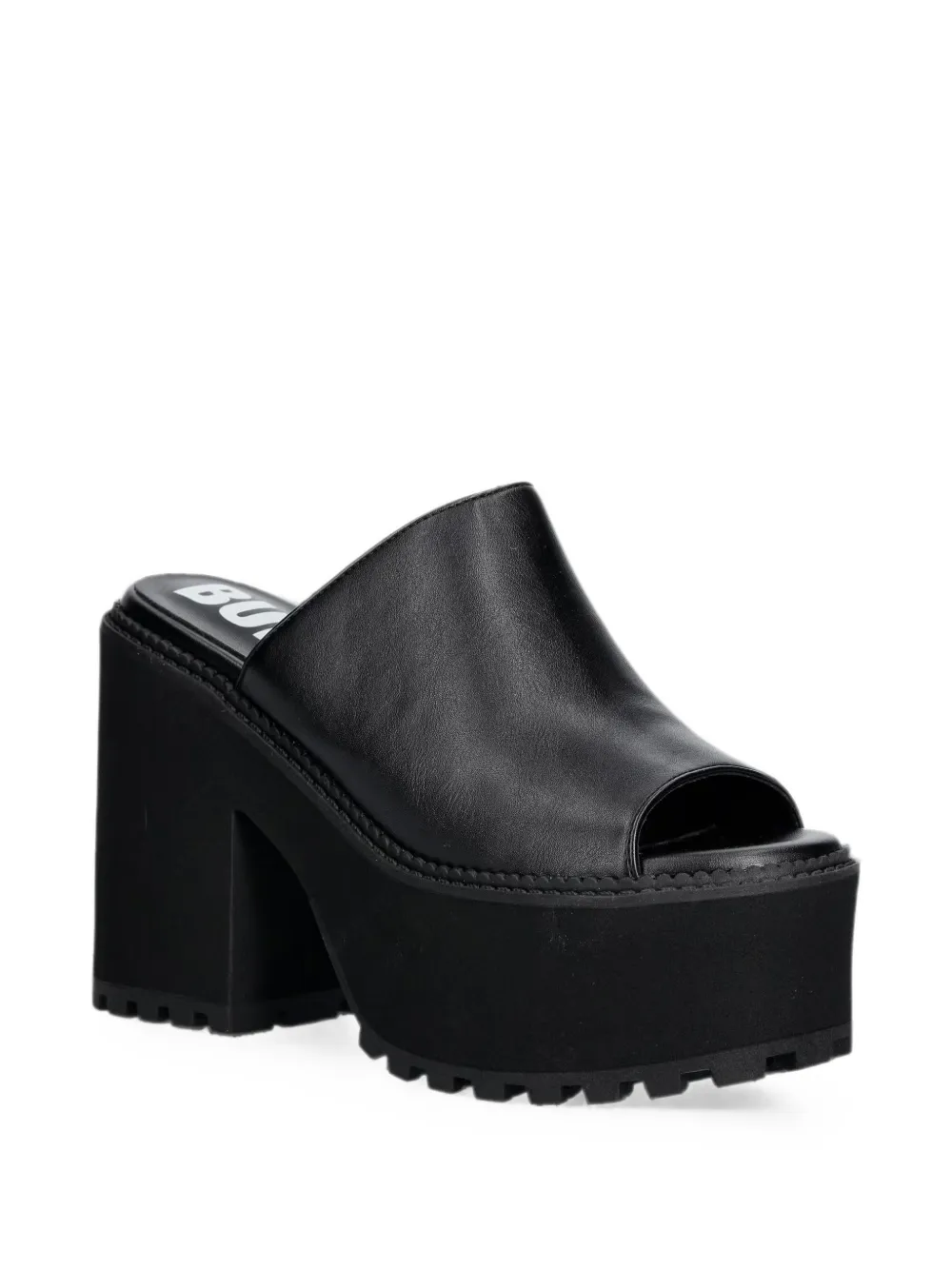 Buffalo Killah sandalen met plateauzool en chunky zool Zwart