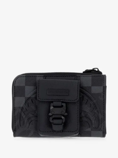 Sprayground Portafoglio Shark Mouth a quadri