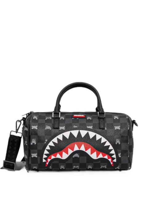 Sprayground check-pattern Shark holdall