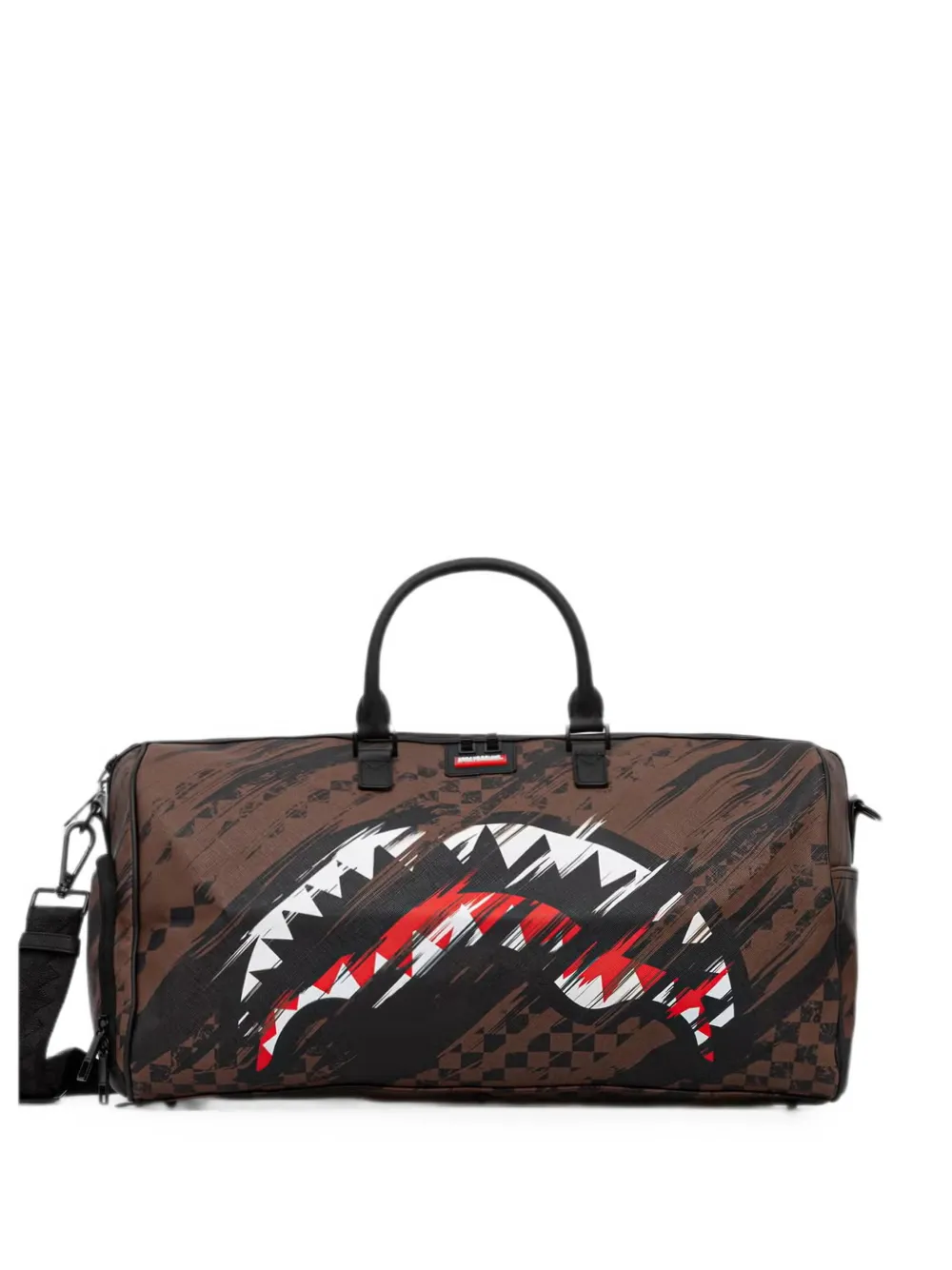 Sprayground Shark Mouth holdall - Marrone
