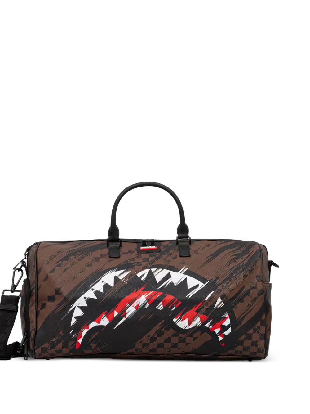 Sprayground Shark Mouth holdall - Marrone