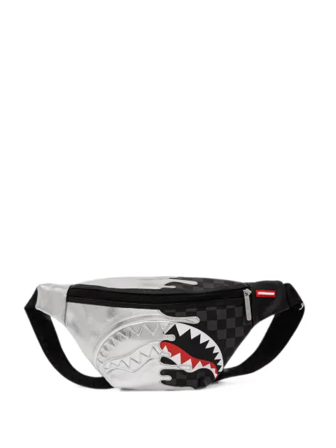 Sprayground check-print Shark Mouth belt bag