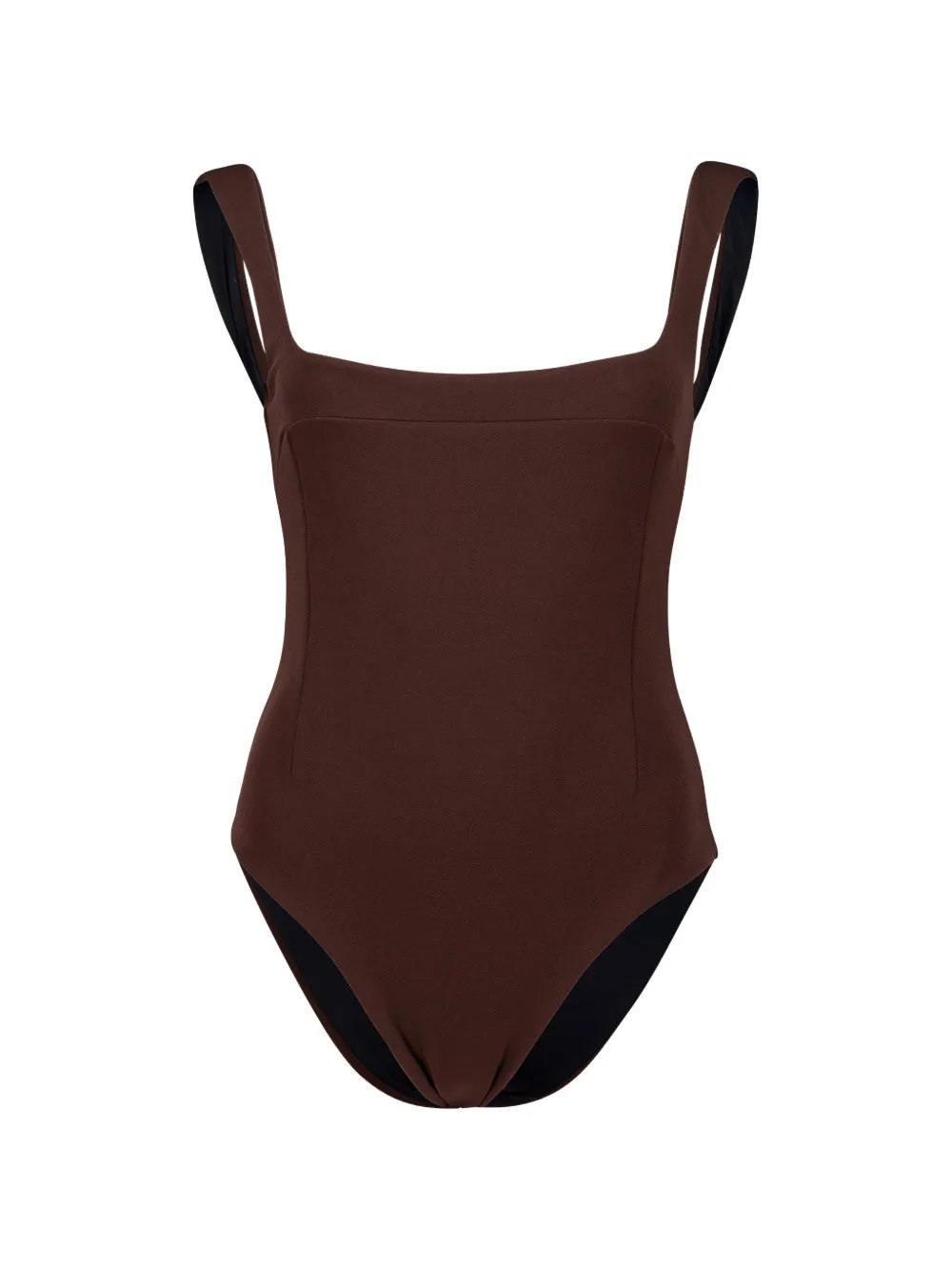 Haight Gabi square-neck swimsuit - Braun