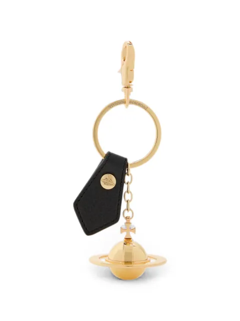 Vivienne Westwood Orb leather keyring