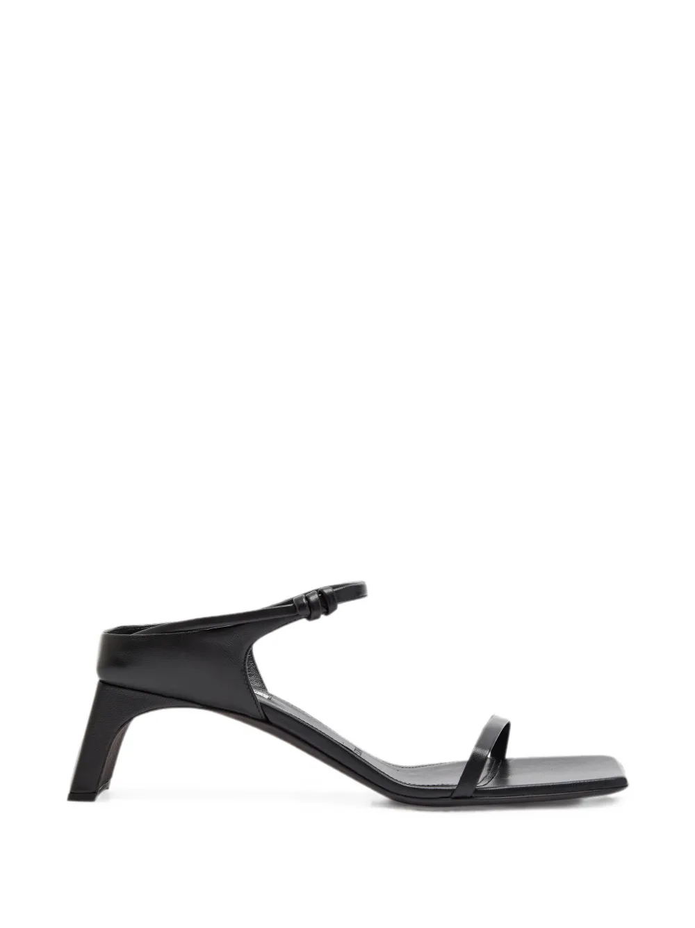 CALVIN KLEIN COLLECTION Sandali Tilda con punta quadrata - Nero