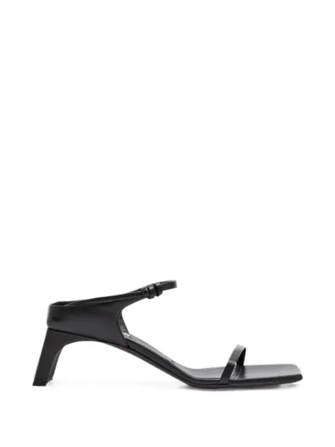 CALVIN KLEIN COLLECTION Tilda square-toe leather sandals