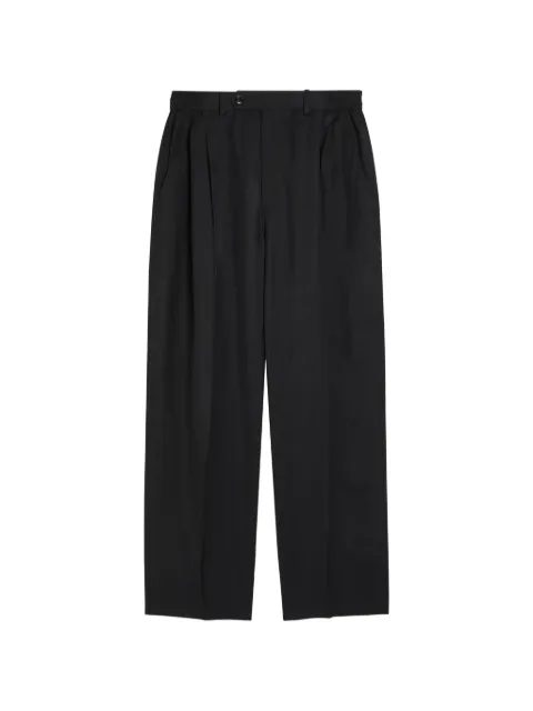 MKI Miyuki Zoku pleated elasticated-waistband trousers