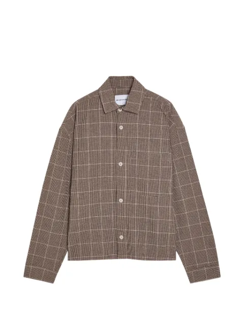 MKI Miyuki Zoku check-pattern boxy-fit shirt
