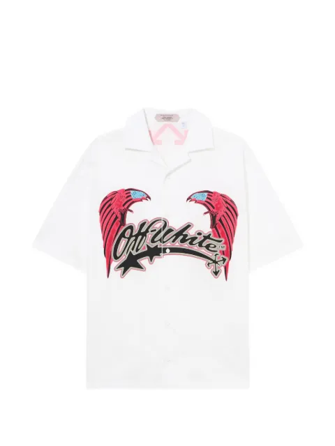 Off-White Double Eagle bowling shirt