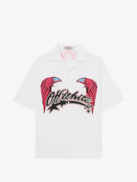 Off-White Double Eagle bowling shirt