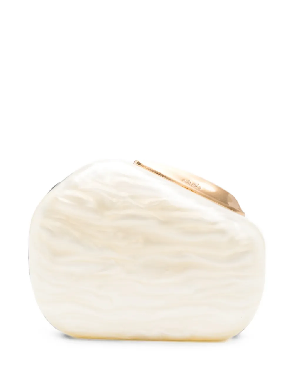 Cult Gaia Althea chain-link clutch bag - Toni neutri