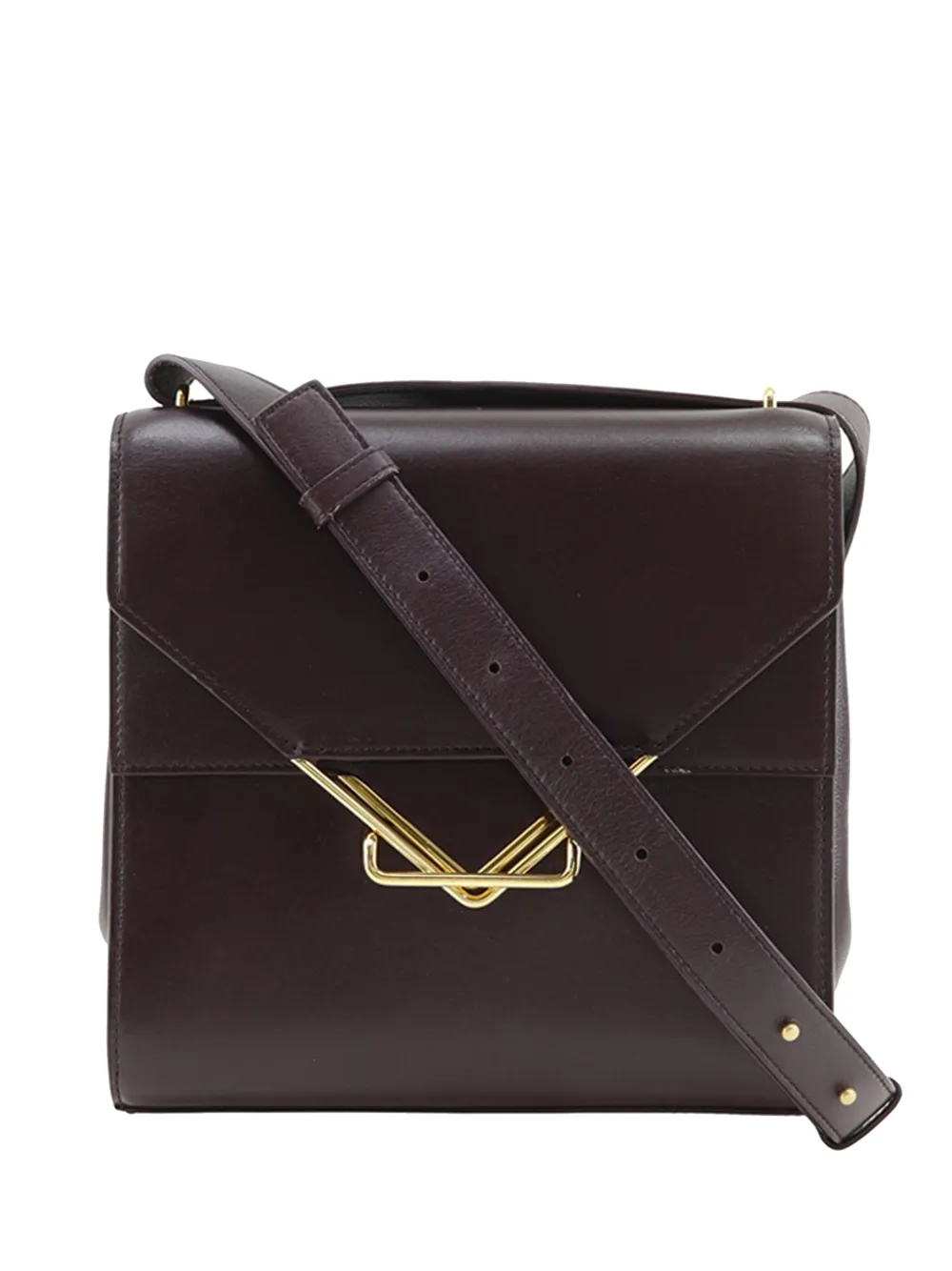 Bottega Veneta Pre-Owned Borsa a tracolla The Clip in pelle 2012-2026 - Viola