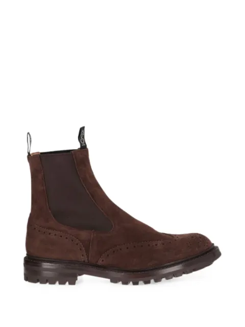 Todd Snyder brogue-detail Chelsea boots