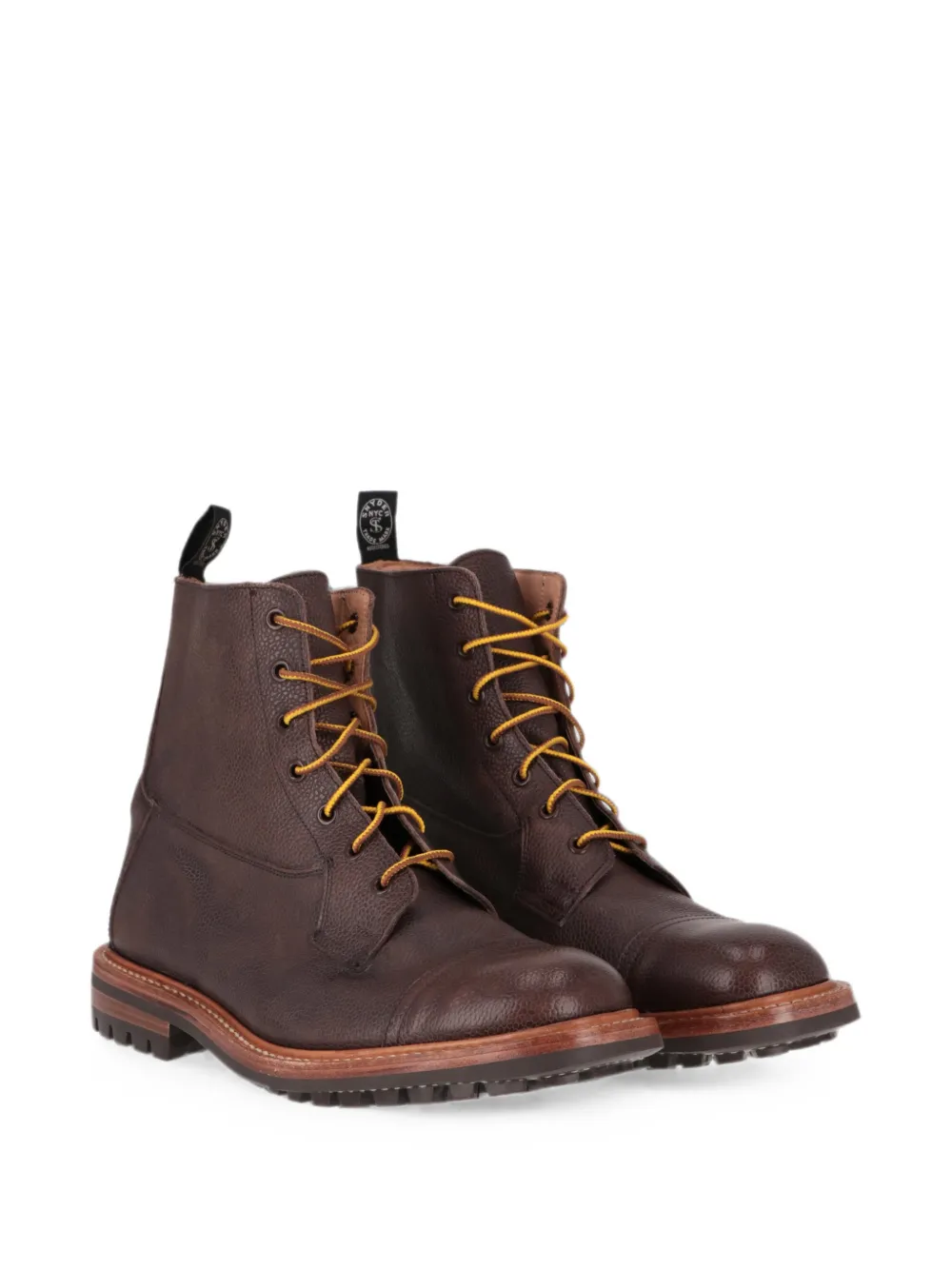 Todd Snyder x L.L.Bean pebbled leather hiking boots Bruin